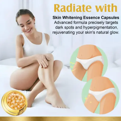 UNPREE™ Bee Glow Kolirin Advanced Whitening Essence Capsules