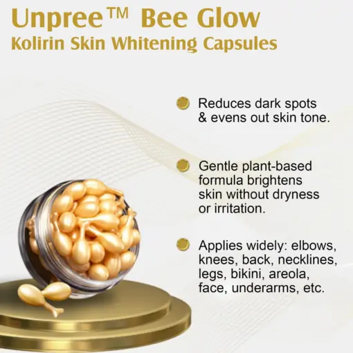 UNPREE™ Bee Glow Kolirin Advanced Whitening Essence Capsules