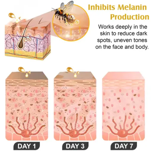 UNPREE™ Bee Glow Kolirin Advanced Whitening Essence Capsules